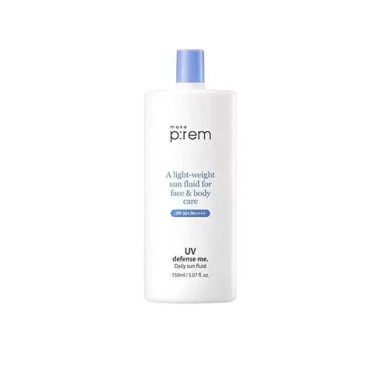 Make p:rem UV Defense Me. Daily Sun Fluid SPF 50+ PA++++(150ml)