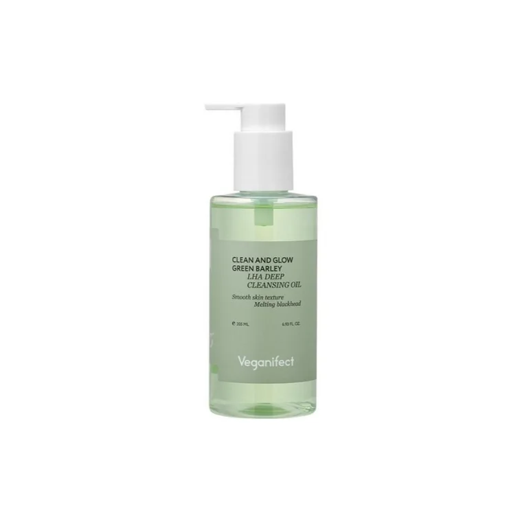 Veganifect Clean And Glow Green Barley LHA Deep Cleansing Oil (205ml)