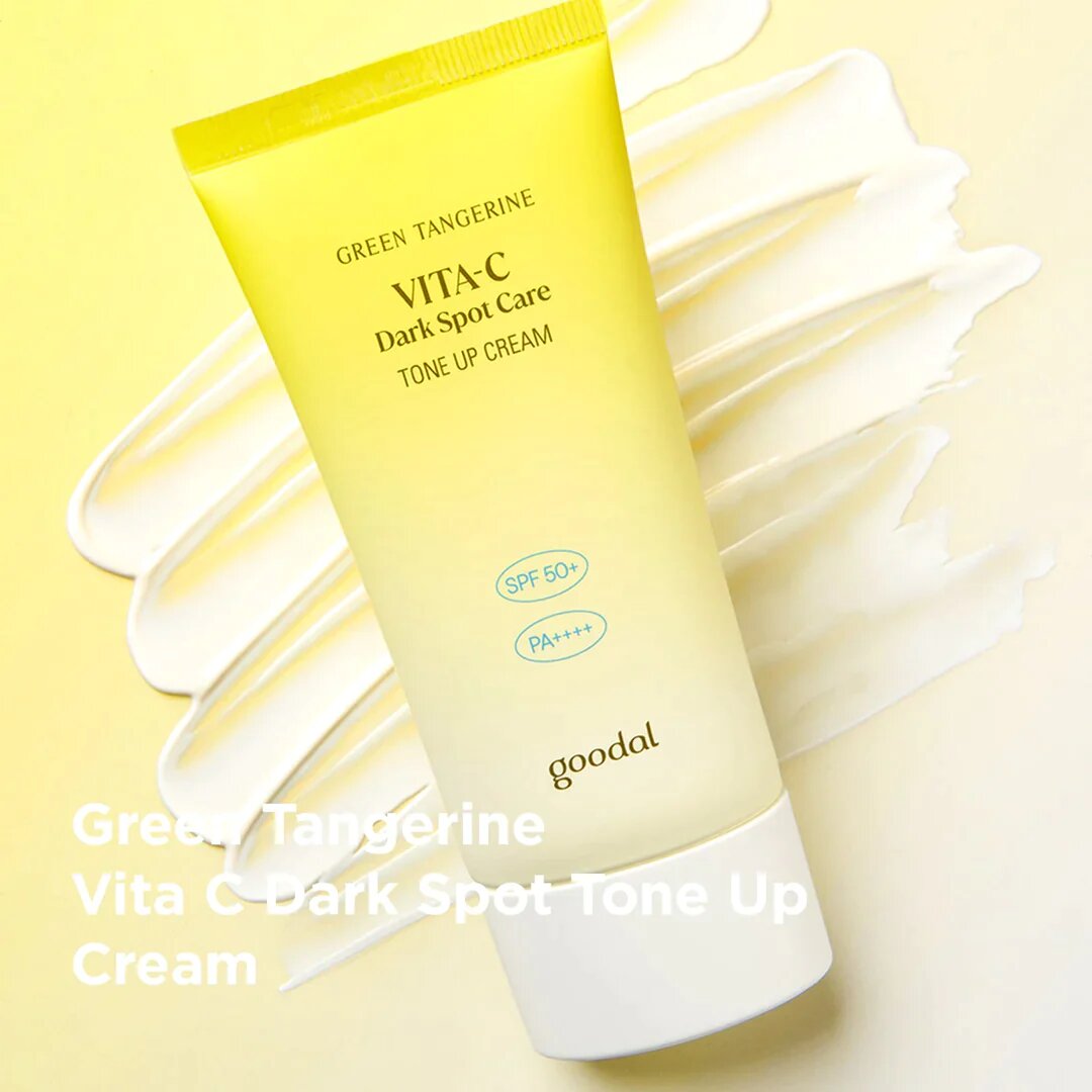 Goodal Green Tangerine Vita C Dark Spot Tone Up Cream (50ml)