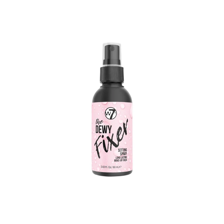 W7 The Dewy Fixer Setting Spray Long Lasting Make-Up Fixer (60ml)