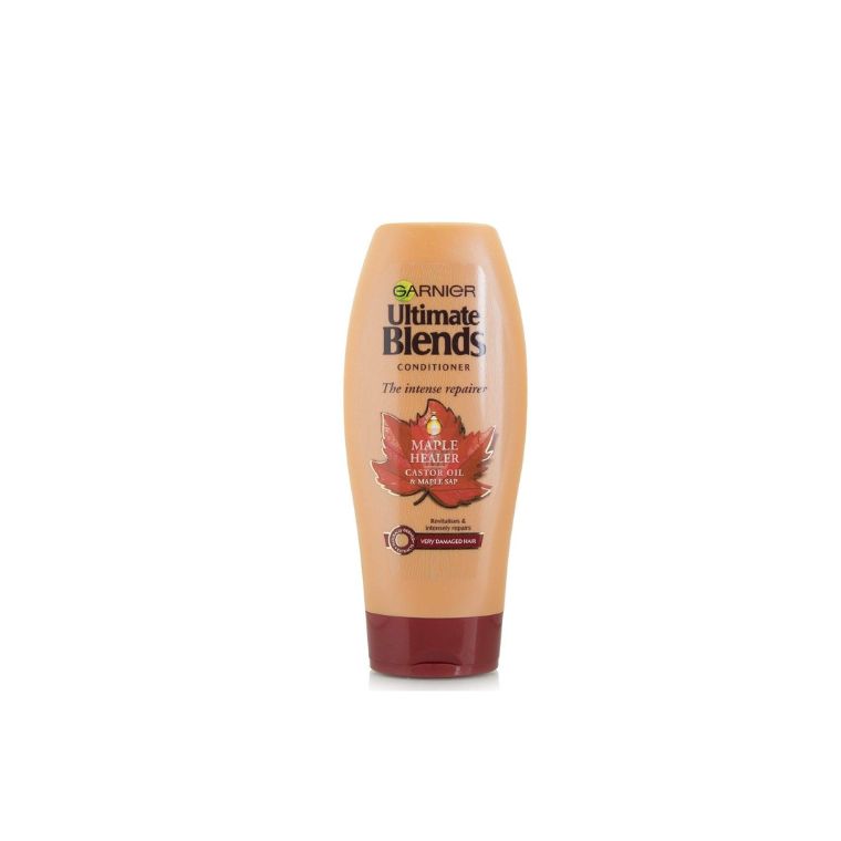 Garnier Ultimate Blends Maple and Castor Oil Conditioner (360ml)