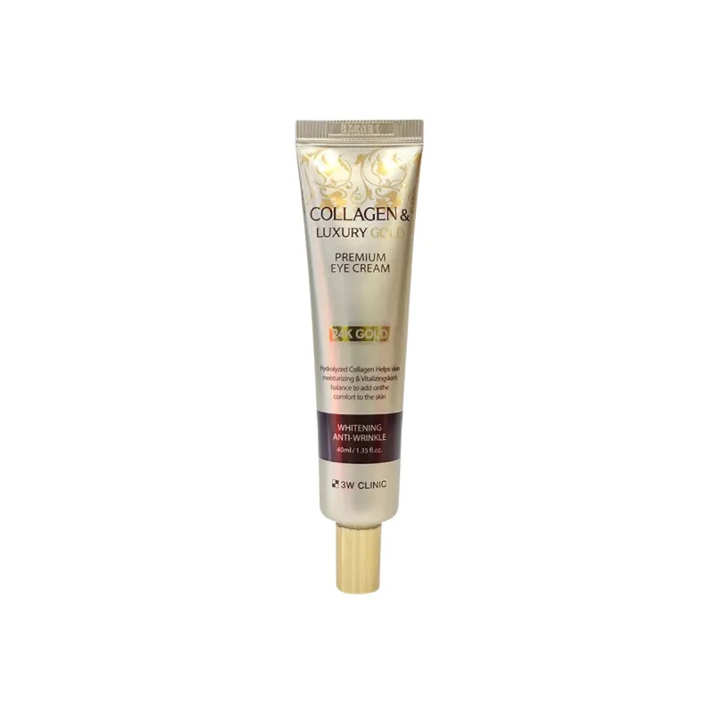 3W Clinic Collagen & Luxury Gold Premium Eye Cream (40ml)
