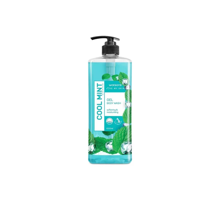 Watsons Cool Mint Scented Gel Body Wash (1000ml)