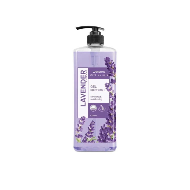 Watsons Lavender Scented Gel Body Wash (1000ml)