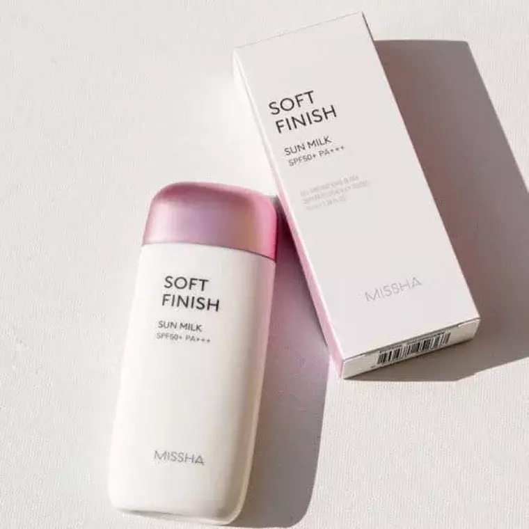 Missha Soft Finish Sun Milk SPF50+ PA+++(70ml)