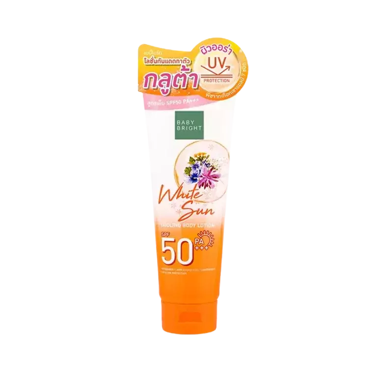 Baby Bright White Sun Cooling Body Lotion SPF50 PA+++ (160ml)