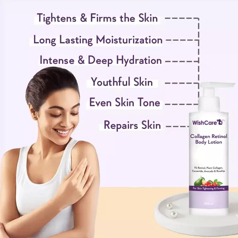 Wishcare Collagen 1% Retinol Body Lotion (200ml)
