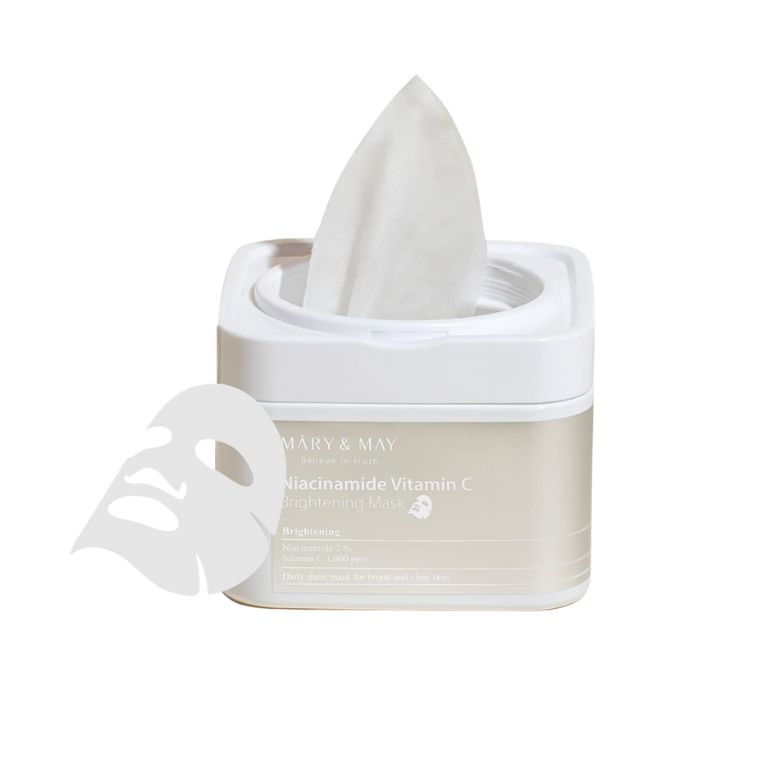 Mary & May Niacinamide Vitamin C Mask (30 sheet)