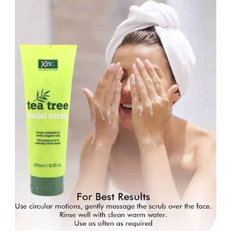 Xpel Tea Tree Facial Scrub (250ml)