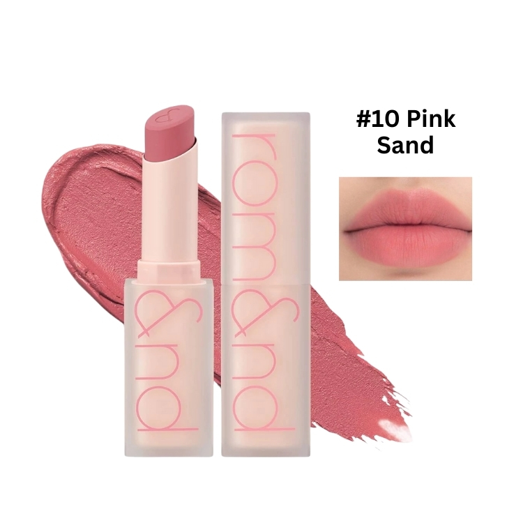 Rom&nd Zero Matte Lipstick  #10 Pink Sand (3gm)