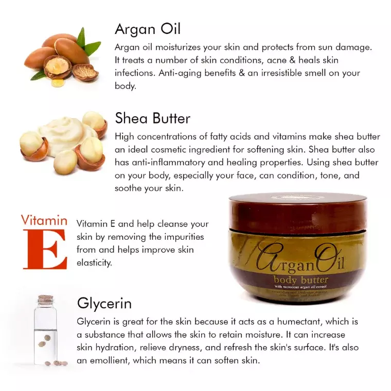 XBC Body Butter With Argan Oil (250ml)