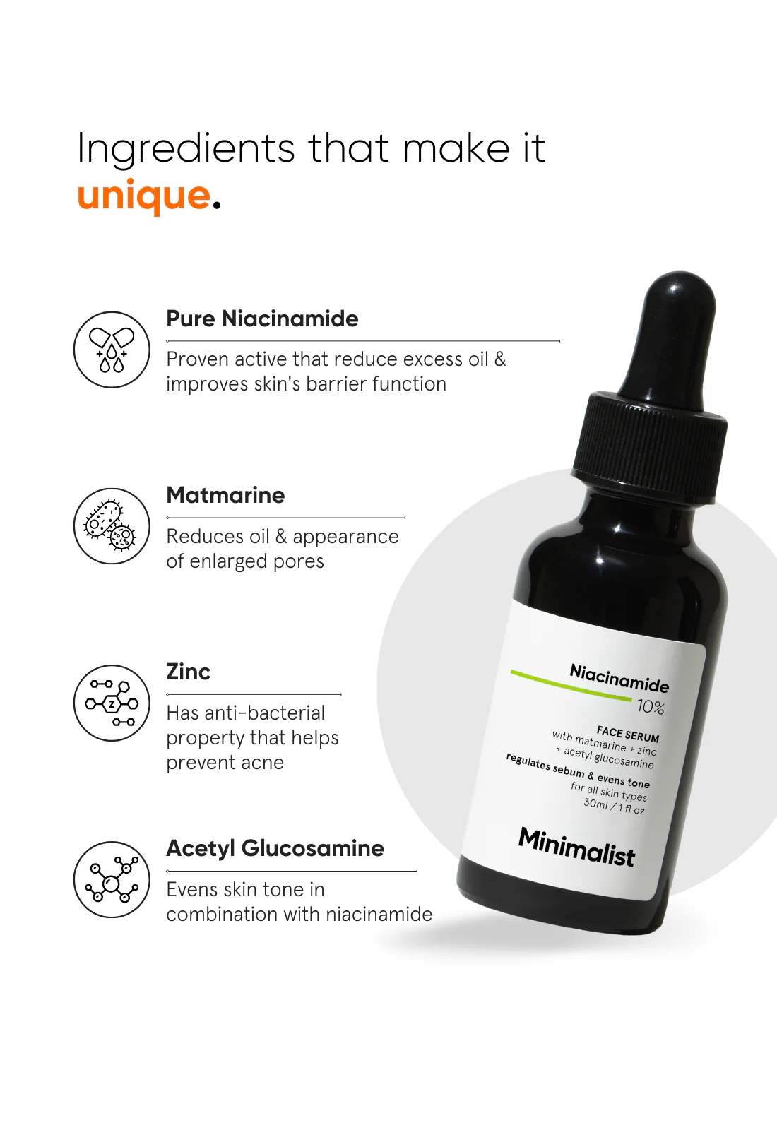 Minimalist Niacinamide 10% Face Serum (30ml)