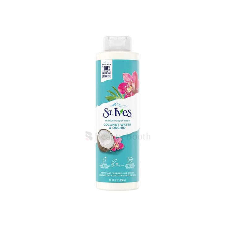 St. Ives Coconut Water & Orchid Hydrating Body Wash (650ml)