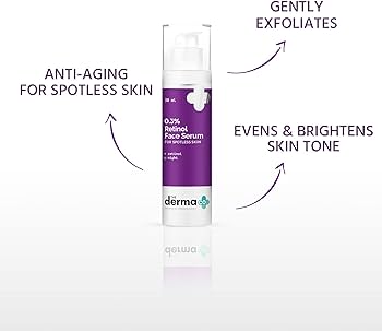 The Derma Co 0.3% Retinol Face Serum For Spotless Skin (30ml)