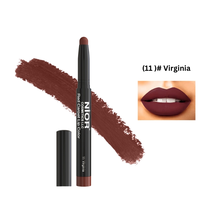 Nior Red Carpet Lip Color -(11 )# Virginia (1.4gm)