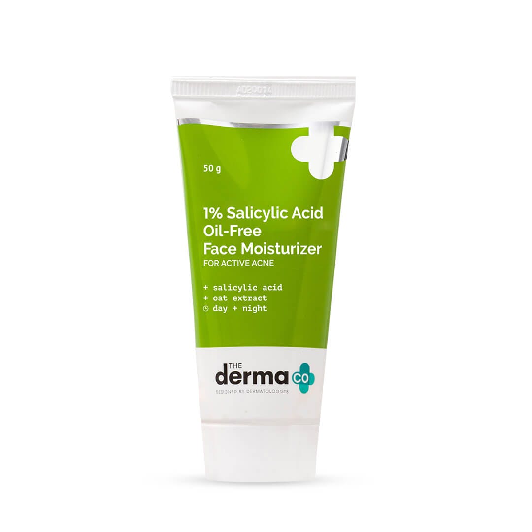 The Derma Co Salicylic Acid Oil Free Daily Face Moisturizer (50gm)