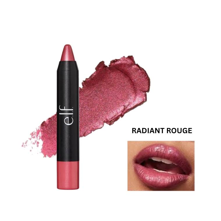 E.L.F. Metallic Lip Crayon - RADIANT ROUGE (3.3g)