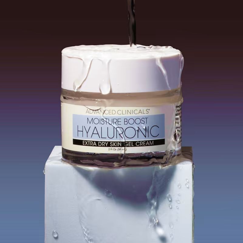 Advanced Clinicals Hyaluronic Acid Face Cream Extra Dry Skin Gel Cream (59ml)