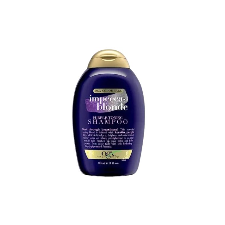 Ogx Blonde Enhance + Purple Toning Shampoo (385ml)